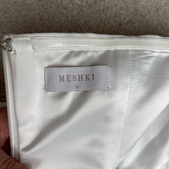 Orellia - Strapless Suiting Mini Dress - Ivory - Picture 9 of 9